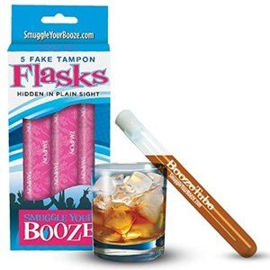 Forum Novelties Smuggle Your Booze Tampon Flask St